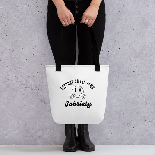 Support Sobriety: Tote bag